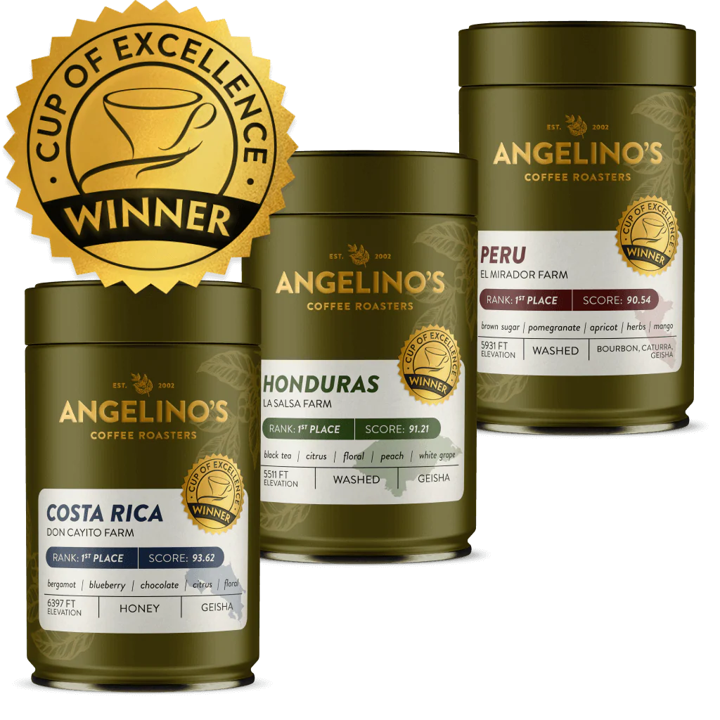 Cup of Excellence Variety | #1 Costa Rica, #1 Honduras, #1 Peru (225 grams)
