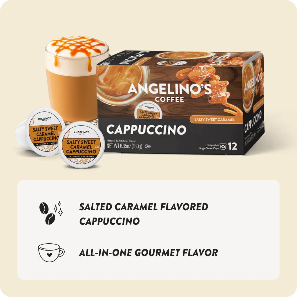 Salty Sweet Caramel Cappuccino - Image 3