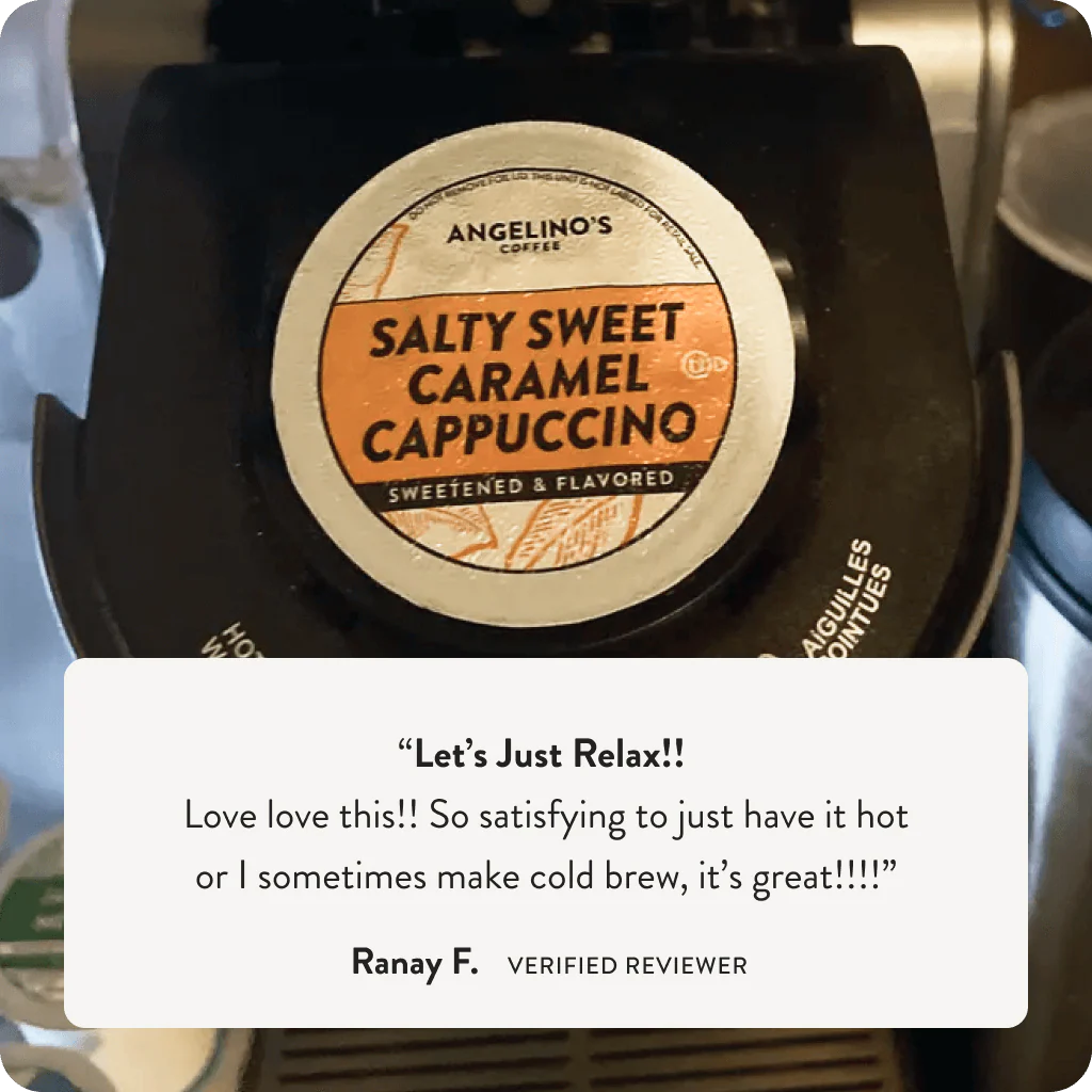 Salty Sweet Caramel Cappuccino - Image 4
