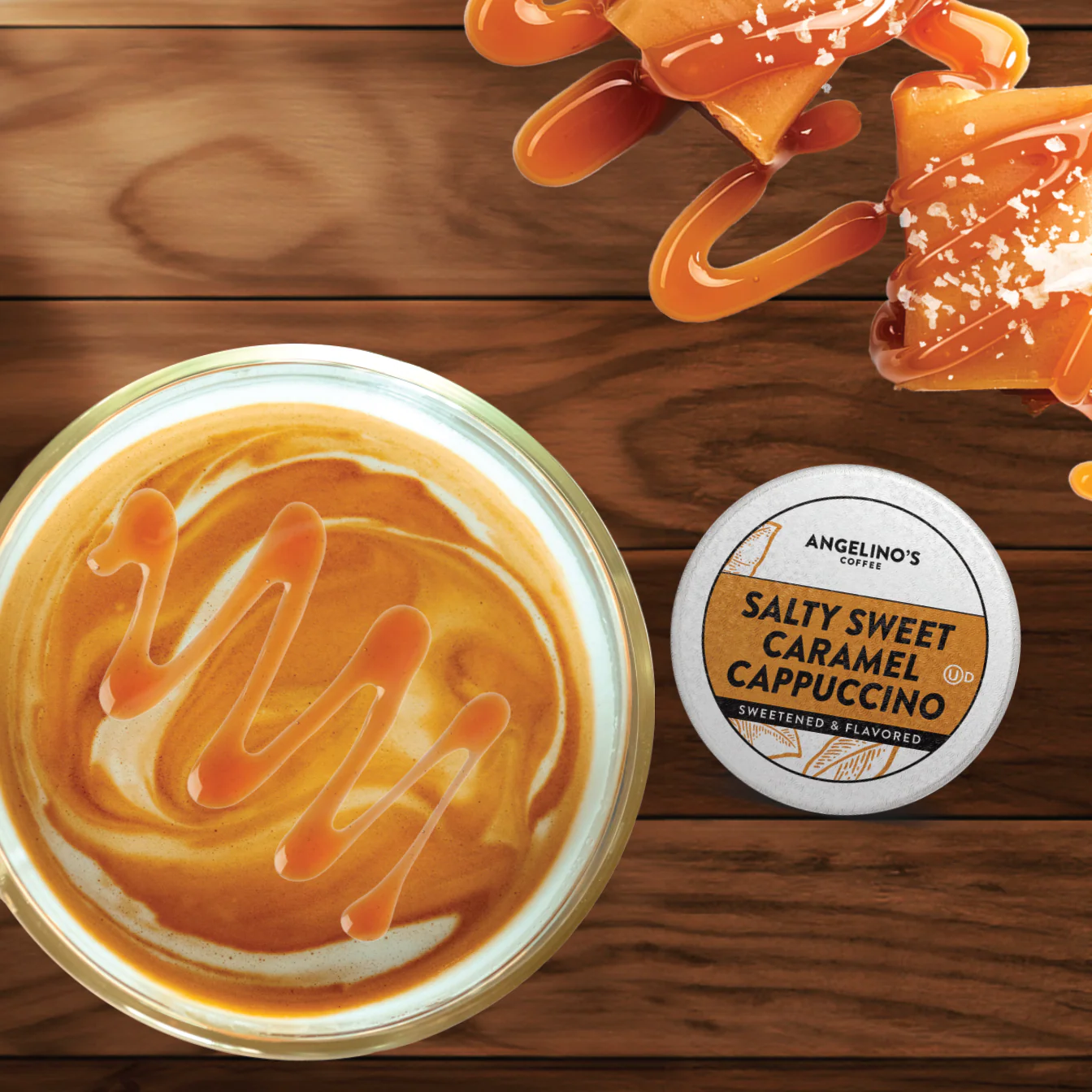 Salty Sweet Caramel Cappuccino - Image 6