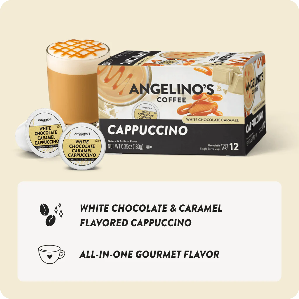 White Chocolate Caramel Cappuccino - Image 3